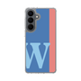 スリムプロテクションケース［ オリジナル - initial color line - W blue ］