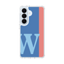 スリムプロテクションケース［ オリジナル - initial color line - W blue ］