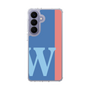 スリムプロテクションケース［ オリジナル - initial color line - W blue ］