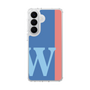 スリムプロテクションケース［ オリジナル - initial color line - W blue ］