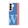 スリムプロテクションケース［ オリジナル - initial color line - W blue ］