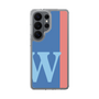 スリムプロテクションケース［ オリジナル - initial color line - W blue ］