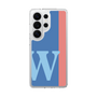 スリムプロテクションケース［ オリジナル - initial color line - W blue ］