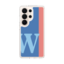 スリムプロテクションケース［ オリジナル - initial color line - W blue ］
