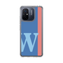 スリムプロテクションケース［ オリジナル - initial color line - W blue ］