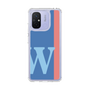 スリムプロテクションケース［ オリジナル - initial color line - W blue ］