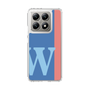 スリムプロテクションケース［ オリジナル - initial color line - W blue ］