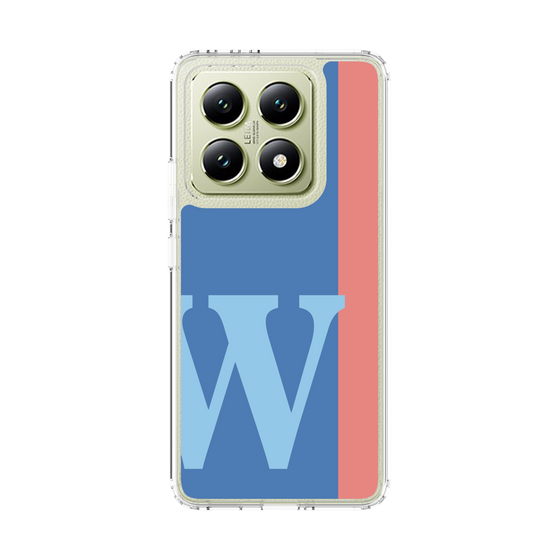 スリムプロテクションケース［ オリジナル - initial color line - W blue ］