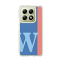 スリムプロテクションケース［ オリジナル - initial color line - W blue ］