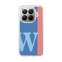 スリムプロテクションケース［ オリジナル - initial color line - W blue ］