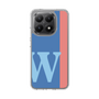 スリムプロテクションケース［ オリジナル - initial color line - W blue ］