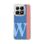 スリムプロテクションケース［ オリジナル - initial color line - W blue ］