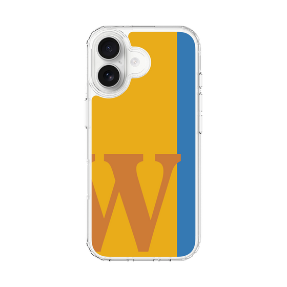 スリムプロテクションケース［ オリジナル - initial color line - W orange ］