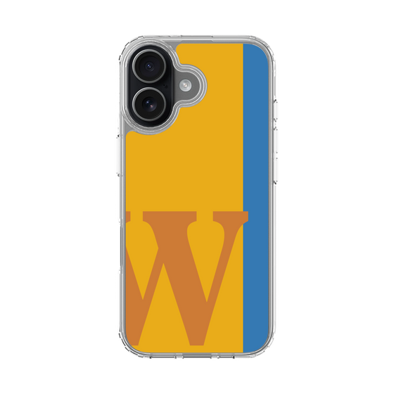 スリムプロテクションケース［ オリジナル - initial color line - W orange ］