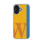 スリムプロテクションケース［ オリジナル - initial color line - W orange ］