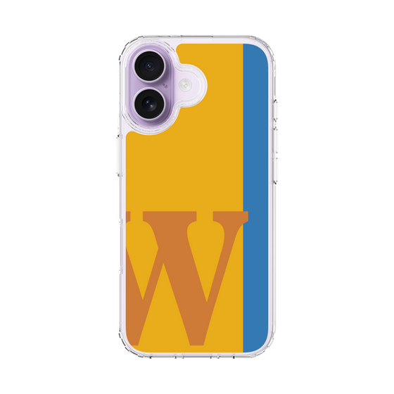 スリムプロテクションケース［ オリジナル - initial color line - W orange ］