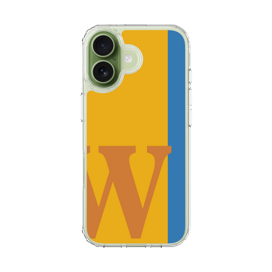 スリムプロテクションケース［ オリジナル - initial color line - W orange ］