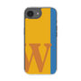 スリムプロテクションケース［ オリジナル - initial color line - W orange ］