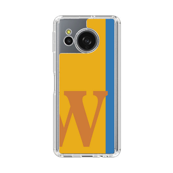 スリムプロテクションケース［ オリジナル - initial color line - W orange ］