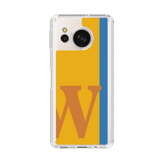 スリムプロテクションケース［ オリジナル - initial color line - W orange ］