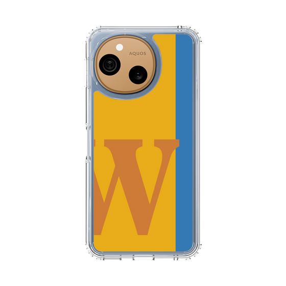 スリムプロテクションケース［ オリジナル - initial color line - W orange ］