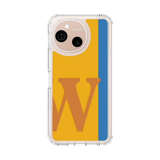 スリムプロテクションケース［ オリジナル - initial color line - W orange ］