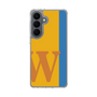スリムプロテクションケース［ オリジナル - initial color line - W orange ］