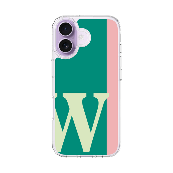 スリムプロテクションケース［ オリジナル - initial color line - W green ］