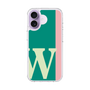スリムプロテクションケース［ オリジナル - initial color line - W green ］