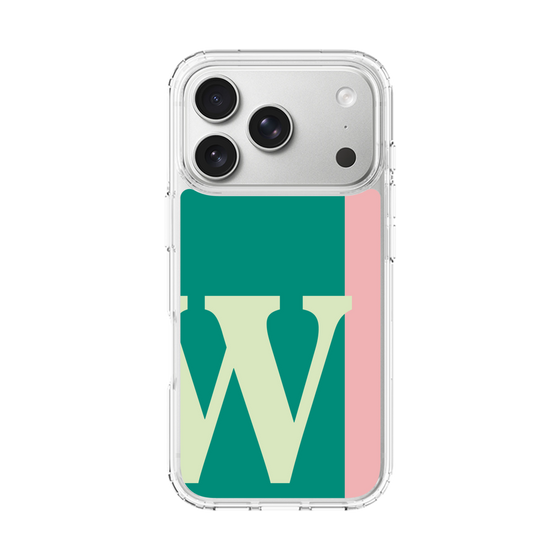 スリムプロテクションケース［ オリジナル - initial color line - W green ］