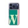 スリムプロテクションケース［ オリジナル - initial color line - W green ］