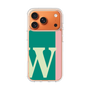 スリムプロテクションケース［ オリジナル - initial color line - W green ］