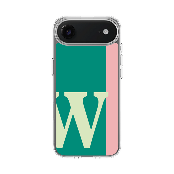 スリムプロテクションケース［ オリジナル - initial color line - W green ］