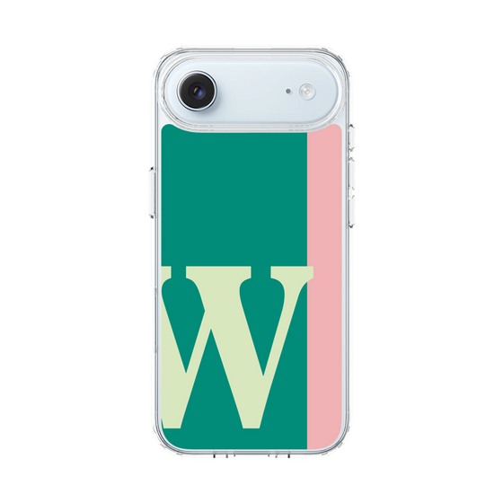 スリムプロテクションケース［ オリジナル - initial color line - W green ］