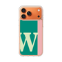 スリムプロテクションケース［ オリジナル - initial color line - W green ］