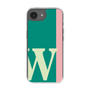 スリムプロテクションケース［ オリジナル - initial color line - W green ］
