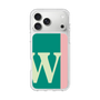 スリムプロテクションケース［ オリジナル - initial color line - W green ］