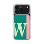 スリムプロテクションケース［ オリジナル - initial color line - W green ］