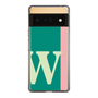 スリムプロテクションケース［ オリジナル - initial color line - W green ］