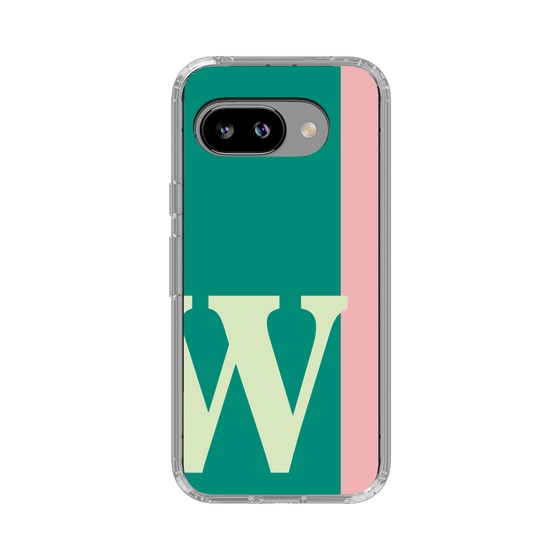 スリムプロテクションケース［ オリジナル - initial color line - W green ］