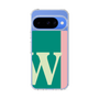 スリムプロテクションケース［ オリジナル - initial color line - W green ］