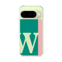 スリムプロテクションケース［ オリジナル - initial color line - W green ］