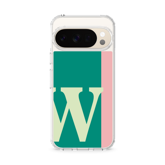 スリムプロテクションケース［ オリジナル - initial color line - W green ］