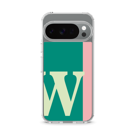 スリムプロテクションケース［ オリジナル - initial color line - W green ］