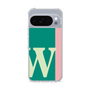 スリムプロテクションケース［ オリジナル - initial color line - W green ］
