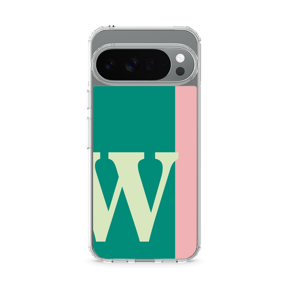 スリムプロテクションケース［ オリジナル - initial color line - W green ］