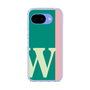 スリムプロテクションケース［ オリジナル - initial color line - W green ］