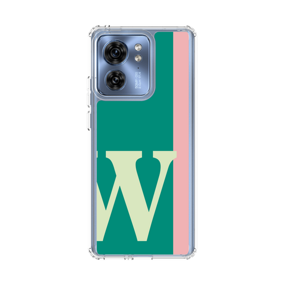 スリムプロテクションケース［ オリジナル - initial color line - W green ］