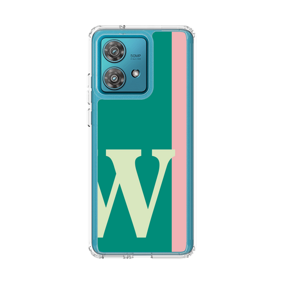 スリムプロテクションケース［ オリジナル - initial color line - W green ］