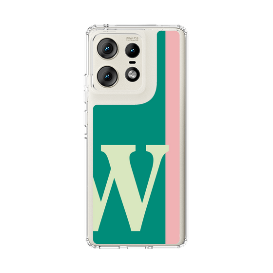 スリムプロテクションケース［ オリジナル - initial color line - W green ］